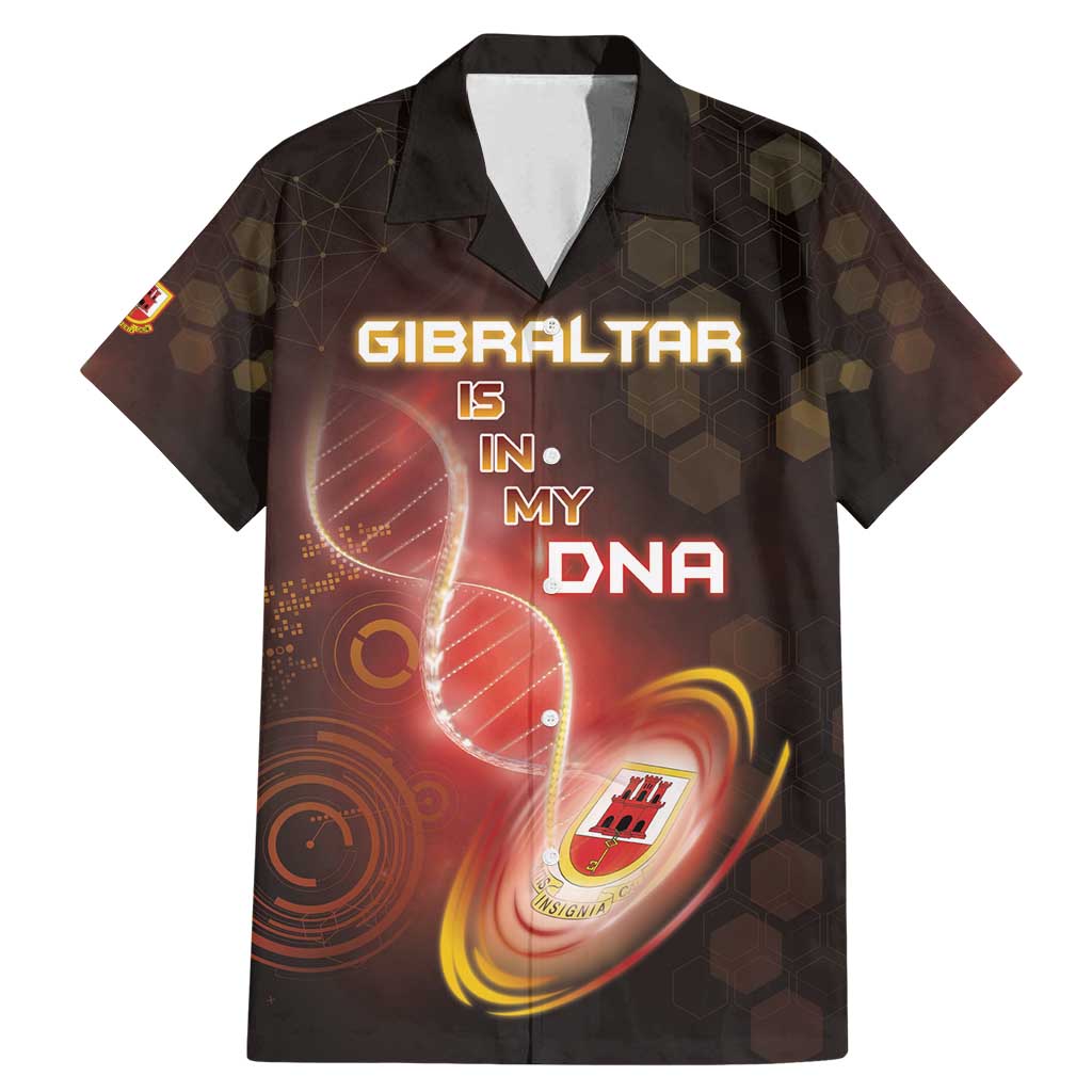 Personalized Gibraltar Is In My DNA Family Matching Mermaid Dress and Hawaiian Shirt - Wonder Print Shop