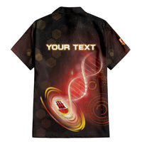 Personalized Gibraltar Is In My DNA Family Matching Mermaid Dress and Hawaiian Shirt - Wonder Print Shop