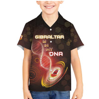 Personalized Gibraltar Is In My DNA Family Matching Mermaid Dress and Hawaiian Shirt - Wonder Print Shop