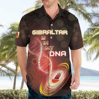 Personalized Gibraltar Is In My DNA Hawaiian Shirt - Wonder Print Shop
