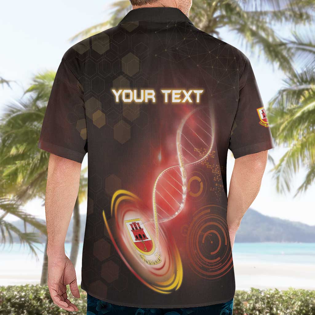 Personalized Gibraltar Is In My DNA Hawaiian Shirt - Wonder Print Shop