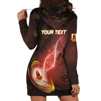 Personalized Gibraltar Is In My DNA Hoodie Dress - Wonder Print Shop