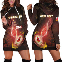 Personalized Gibraltar Is In My DNA Hoodie Dress - Wonder Print Shop