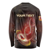 Personalized Gibraltar Is In My DNA Long Sleeve Shirt - Wonder Print Shop