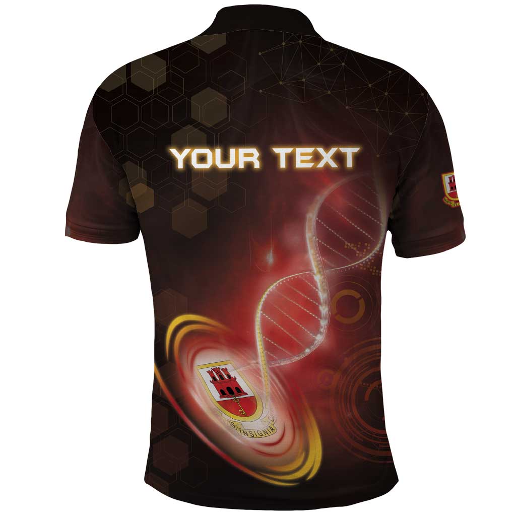 Personalized Gibraltar Is In My DNA Polo Shirt - Wonder Print Shop