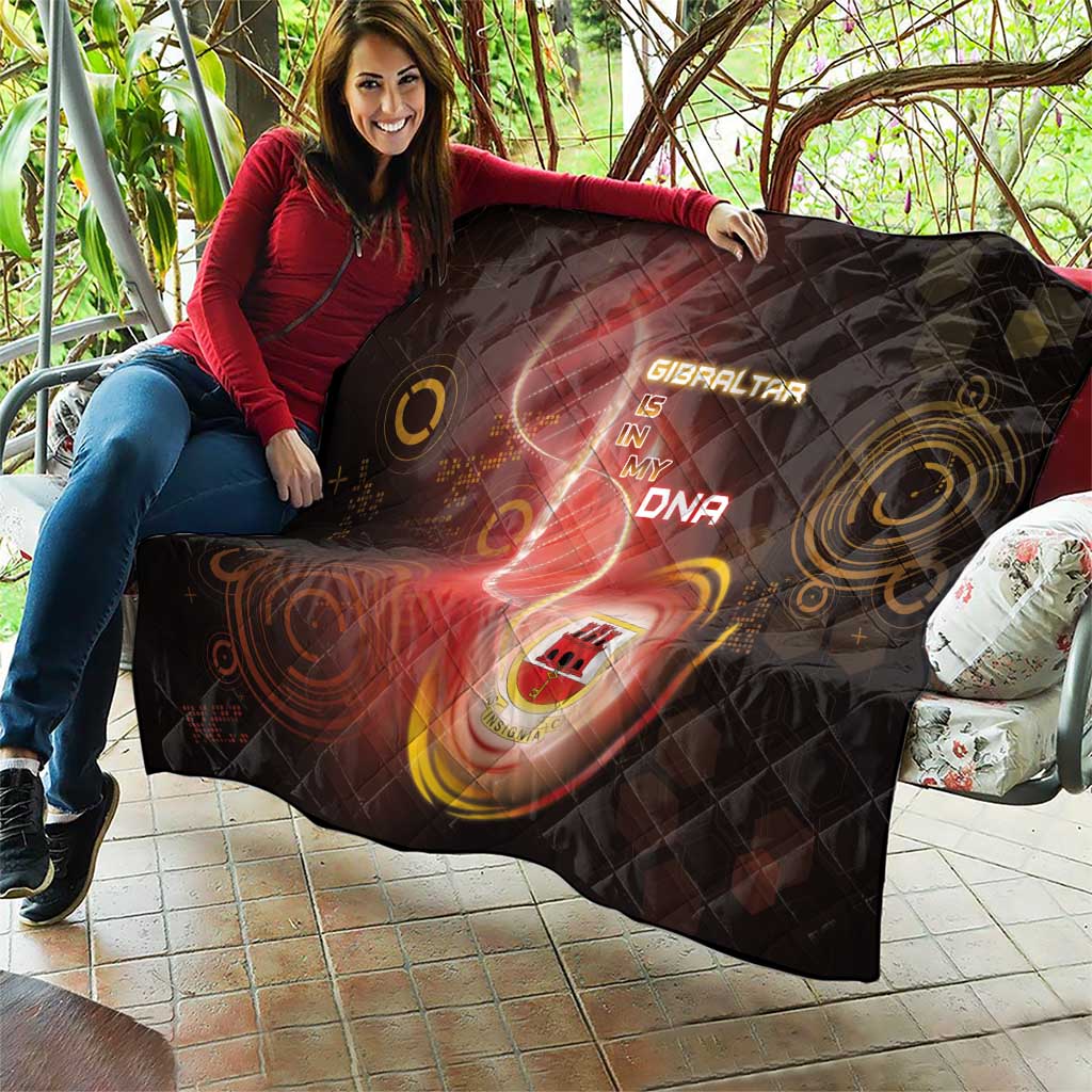 Gibraltar Is In My DNA Quilt - Wonder Print Shop