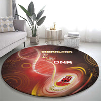 Gibraltar Is In My DNA Round Carpet - Wonder Print Shop
