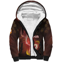 Personalized Gibraltar Is In My DNA Sherpa Hoodie - Wonder Print Shop