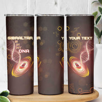 Personalized Gibraltar Is In My DNA Skinny Tumbler - Wonder Print Shop