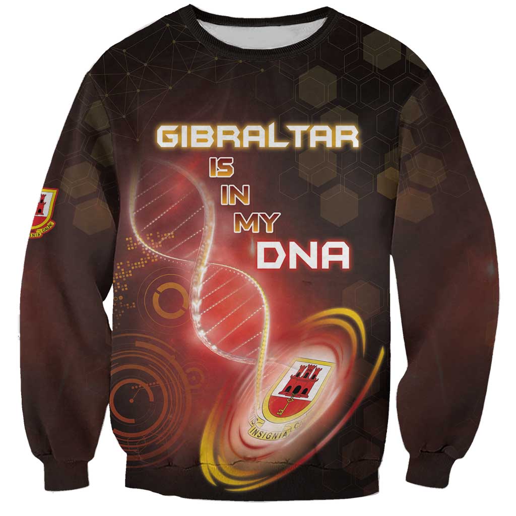 Personalized Gibraltar Is In My DNA Sweatshirt - Wonder Print Shop