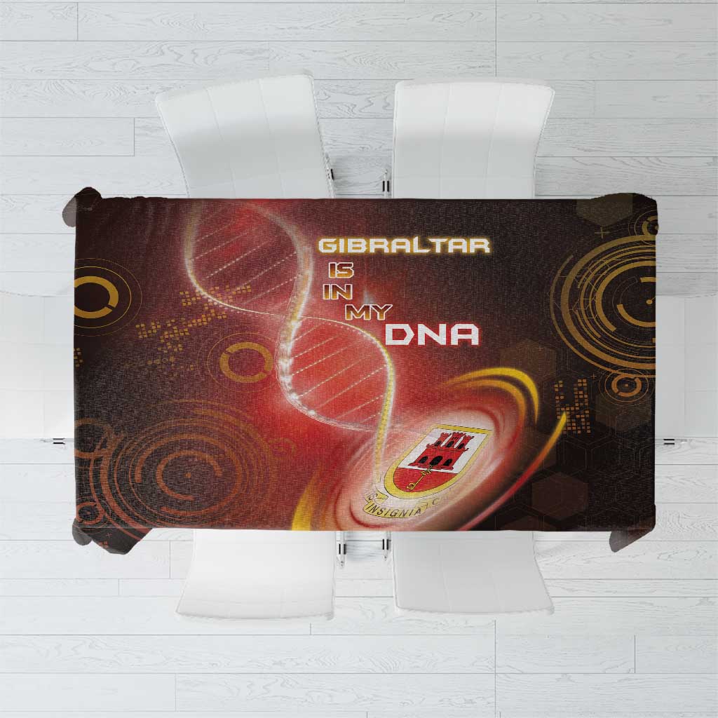 Gibraltar Is In My DNA Tablecloth - Wonder Print Shop