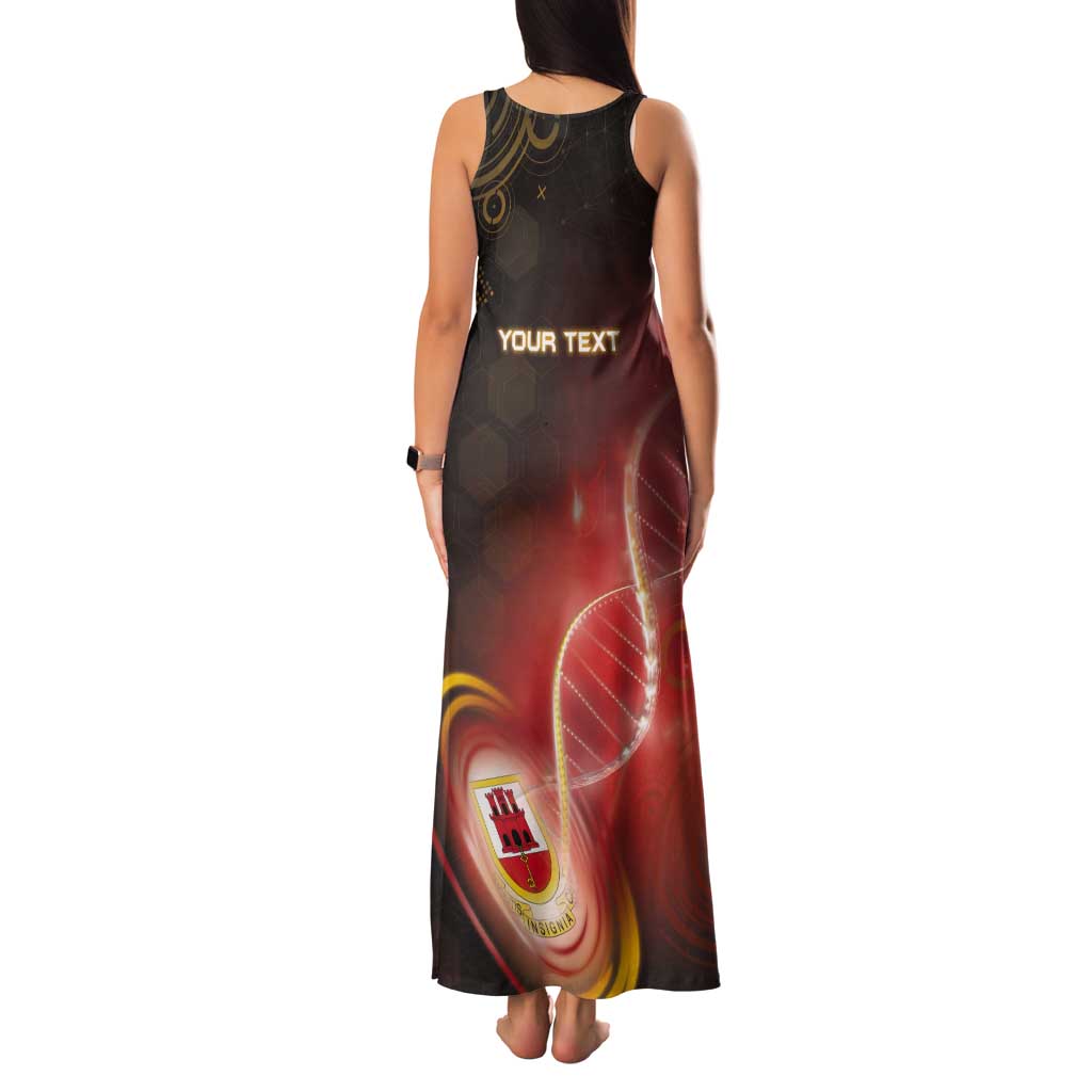 Personalized Gibraltar Is In My DNA Tank Maxi Dress - Wonder Print Shop