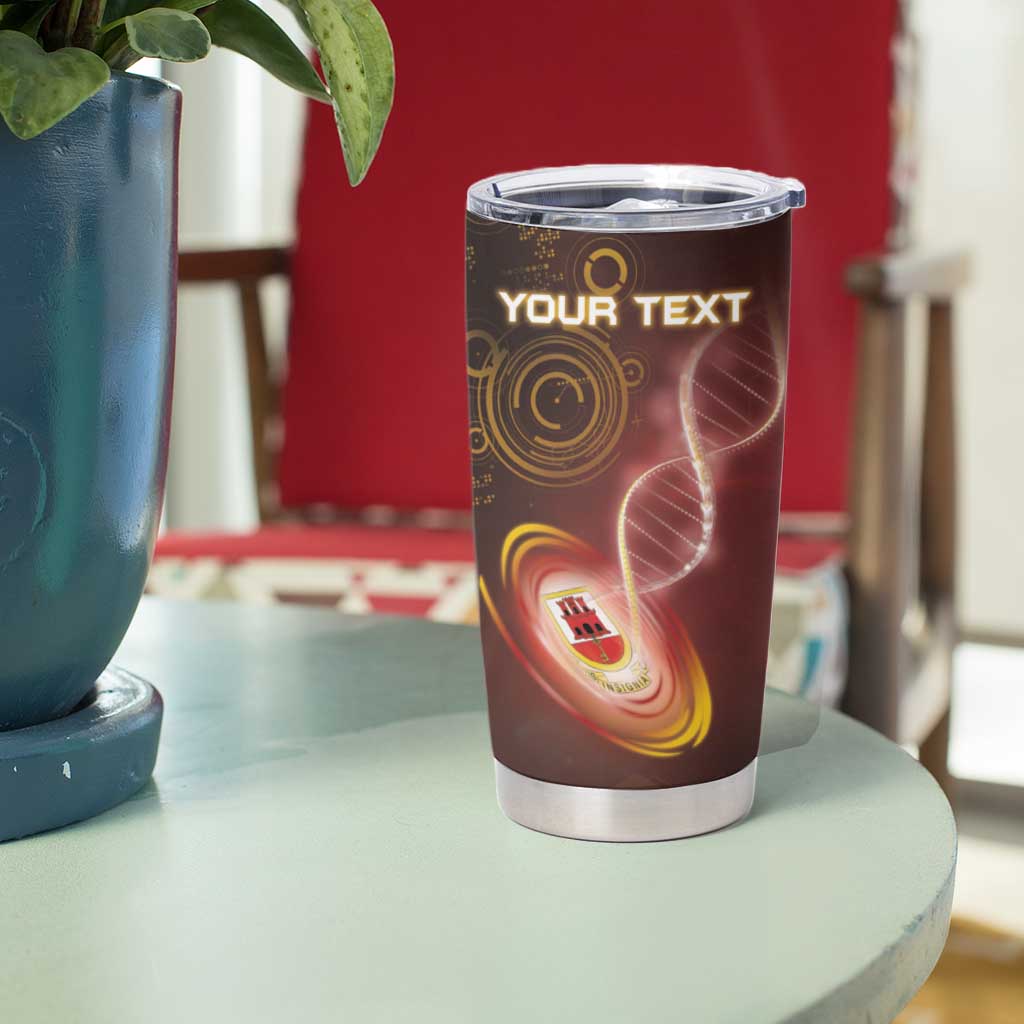 Personalized Gibraltar Is In My DNA Tumbler Cup - Wonder Print Shop
