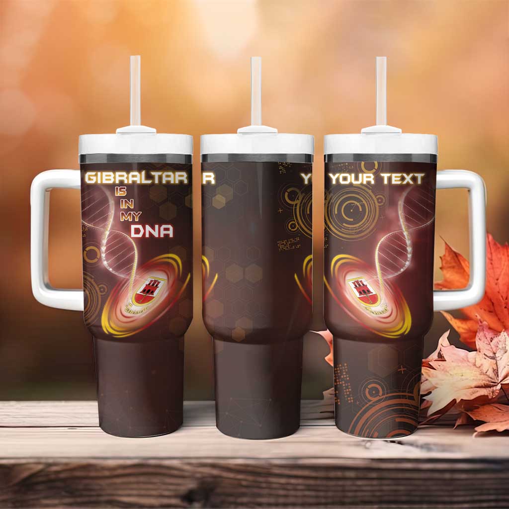Personalized Gibraltar Is In My DNA Tumbler With Handle - Wonder Print Shop