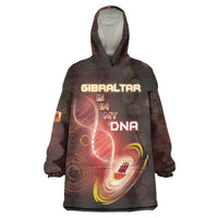 Personalized Gibraltar Is In My DNA Wearable Blanket Hoodie - Wonder Print Shop