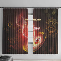 Gibraltar Is In My DNA Window Curtain - Wonder Print Shop