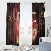 Gibraltar Is In My DNA Window Curtain - Wonder Print Shop