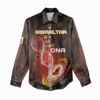 Personalized Gibraltar Is In My DNA Women Casual Shirt - Wonder Print Shop