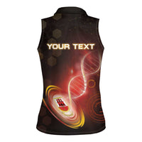 Personalized Gibraltar Is In My DNA Women Sleeveless Polo Shirt - Wonder Print Shop