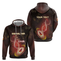 Personalized Gibraltar Is In My DNA Zip Hoodie - Wonder Print Shop