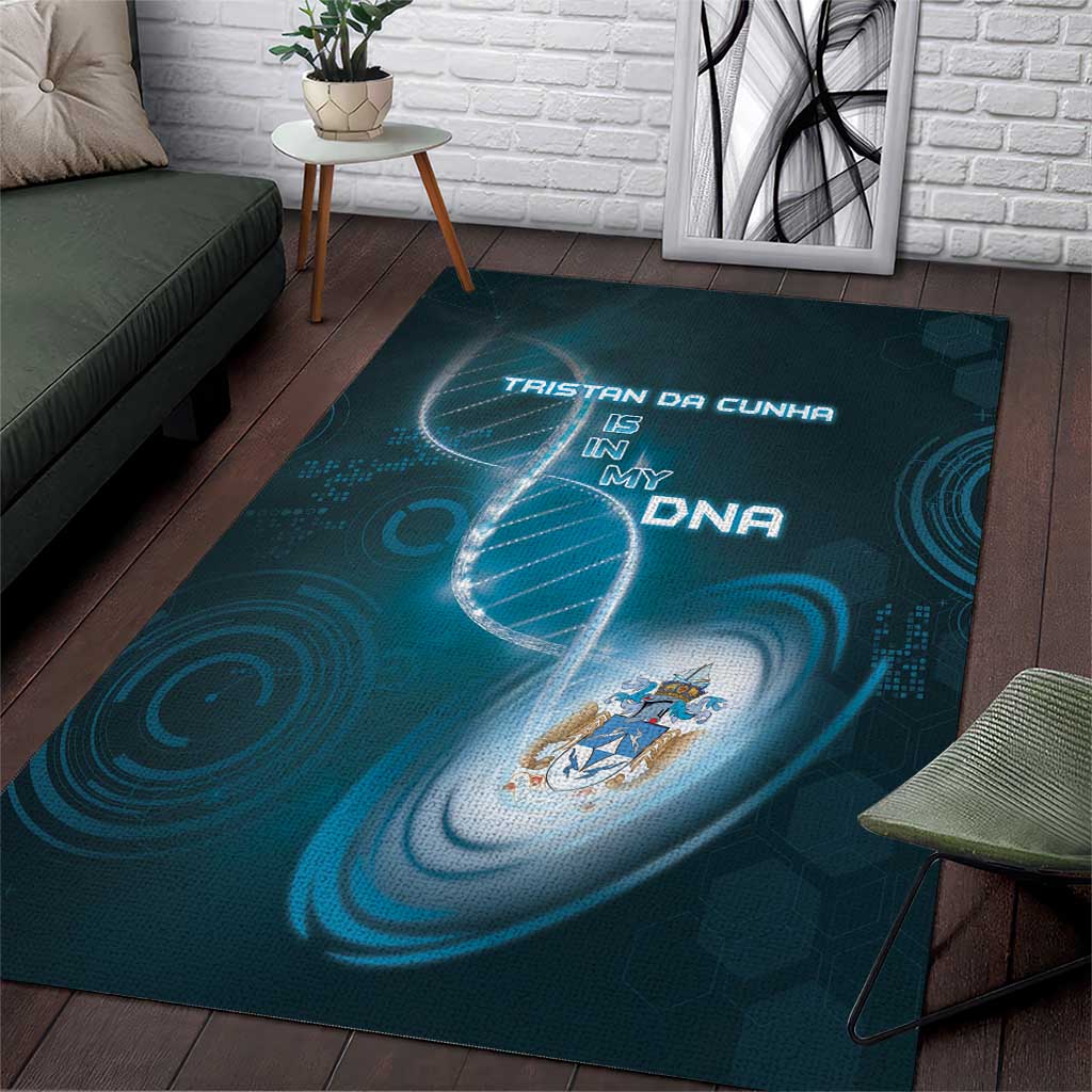 Tristan Da Cunha Is In My DNA Area Rug - Wonder Print Shop