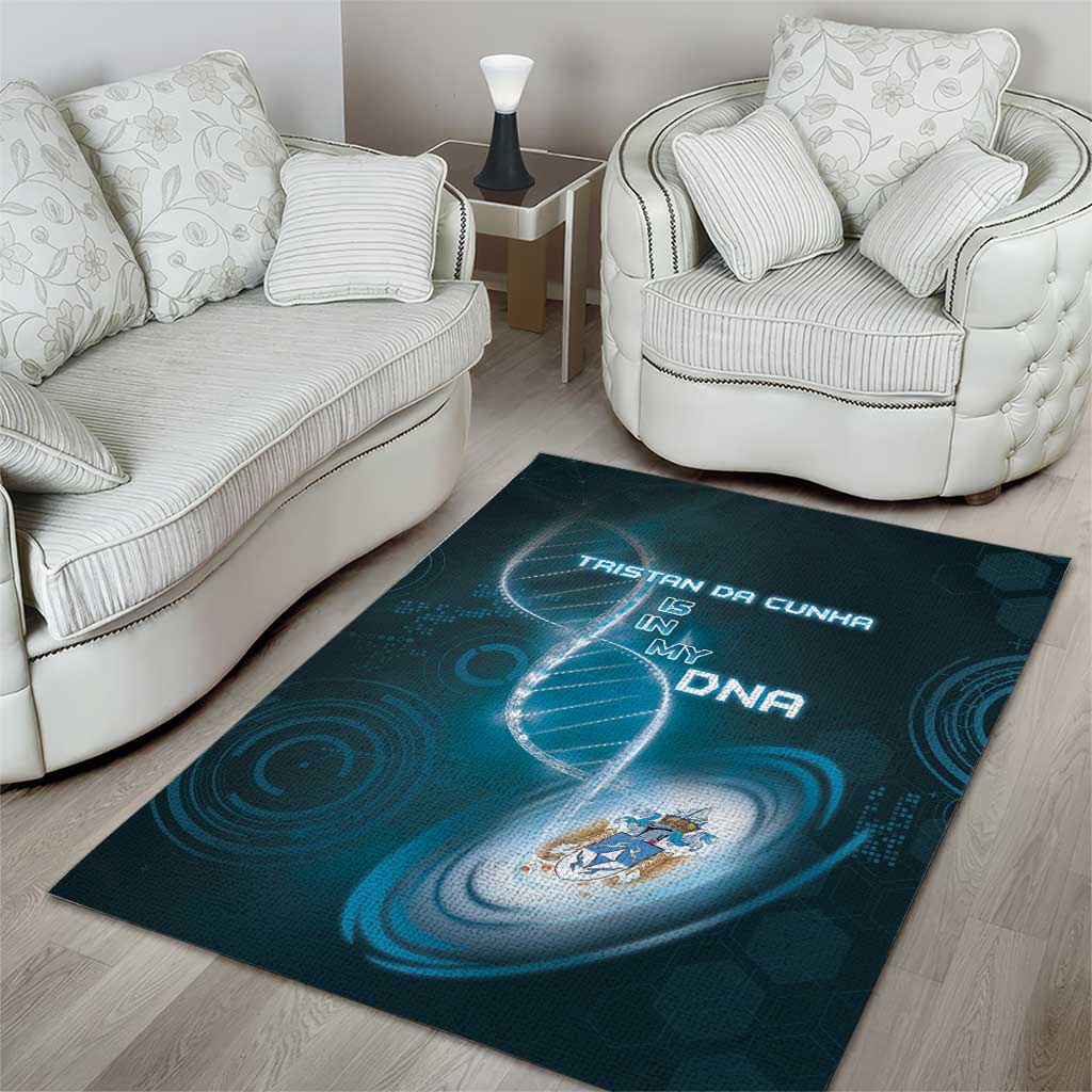 Tristan Da Cunha Is In My DNA Area Rug - Wonder Print Shop