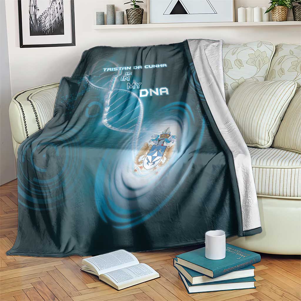 Tristan Da Cunha Is In My DNA Blanket - Wonder Print Shop