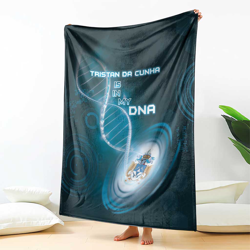 Tristan Da Cunha Is In My DNA Blanket - Wonder Print Shop