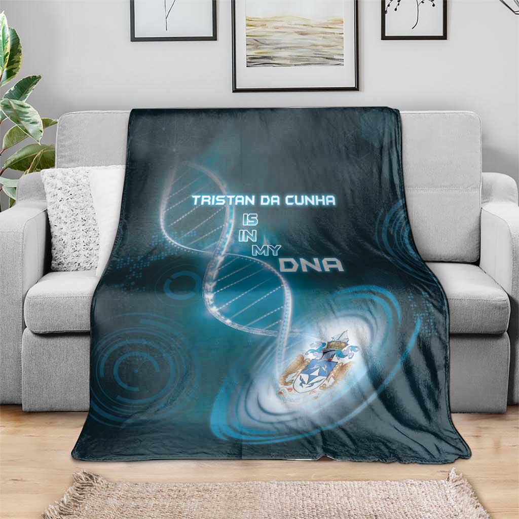 Tristan Da Cunha Is In My DNA Blanket - Wonder Print Shop