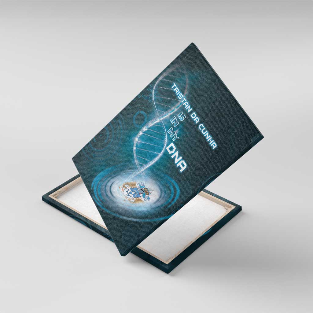 Tristan Da Cunha Is In My DNA Canvas Wall Art - Wonder Print Shop