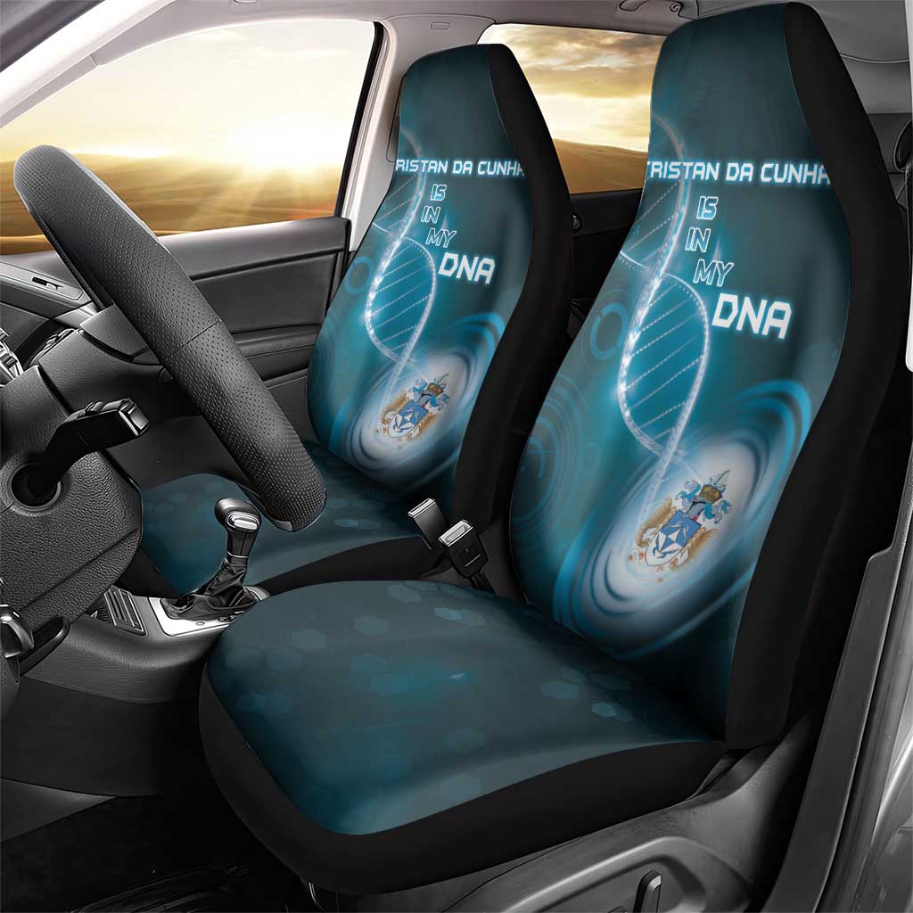 Tristan Da Cunha Is In My DNA Car Seat Cover - Wonder Print Shop