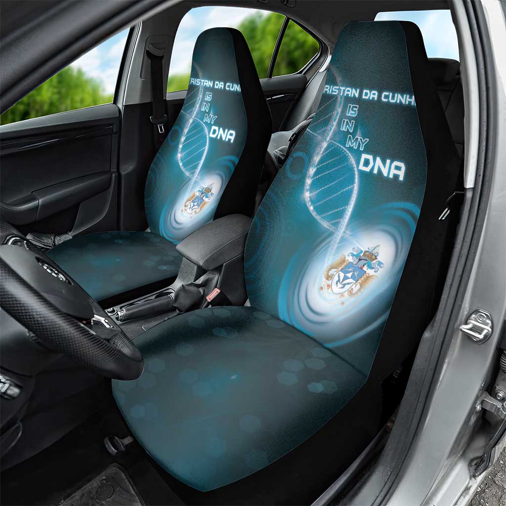Tristan Da Cunha Is In My DNA Car Seat Cover - Wonder Print Shop
