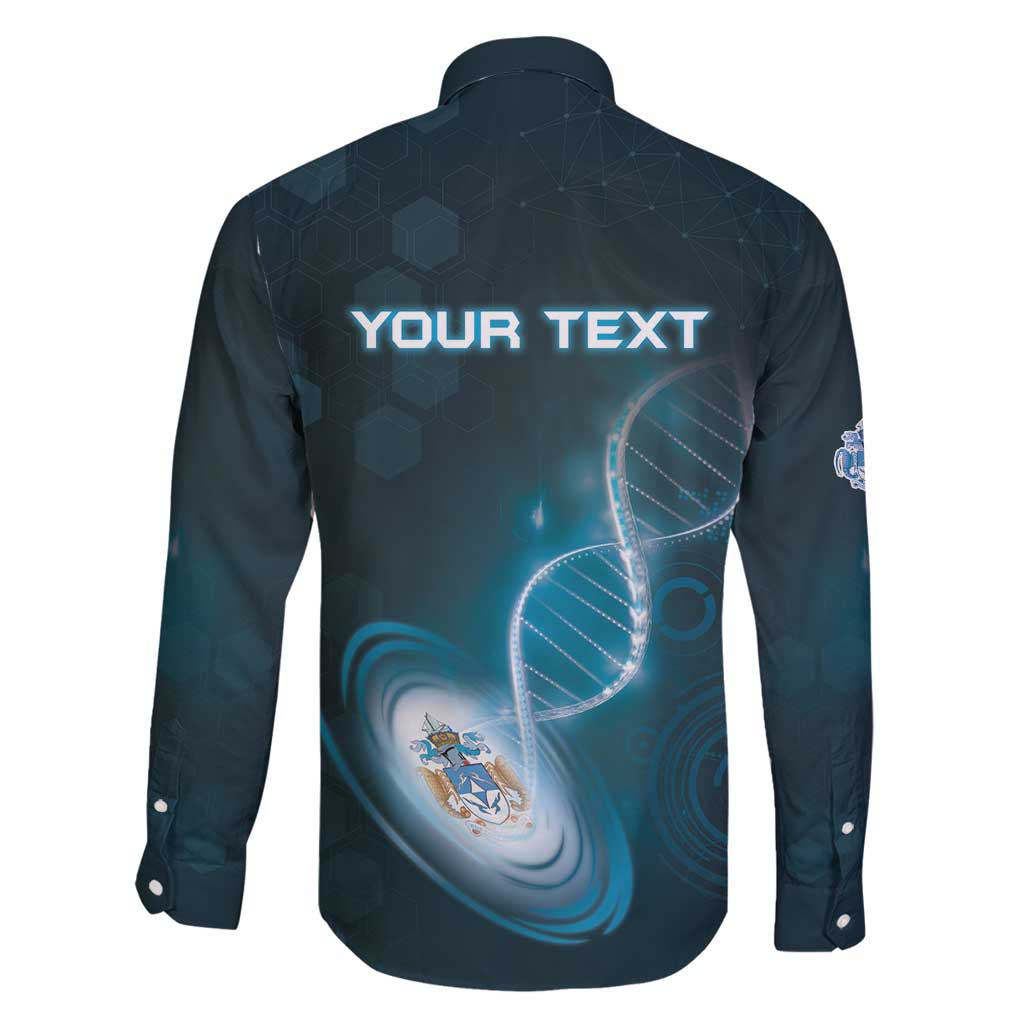 Personalized Tristan Da Cunha Is In My DNA Family Matching Puletasi and Hawaiian Shirt - Wonder Print Shop