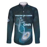 Personalized Tristan Da Cunha Is In My DNA Family Matching Short Sleeve Bodycon Dress and Hawaiian Shirt - Wonder Print Shop