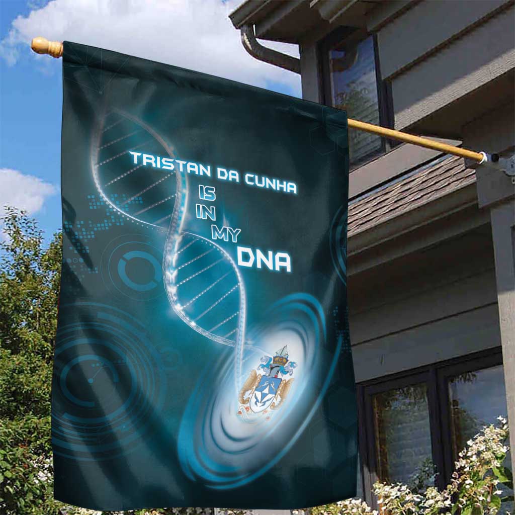 Tristan Da Cunha Is In My DNA Garden Flag - Wonder Print Shop