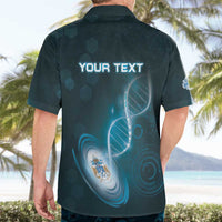 Personalized Tristan Da Cunha Is In My DNA Hawaiian Shirt - Wonder Print Shop