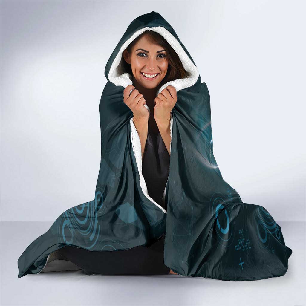 Tristan Da Cunha Is In My DNA Hooded Blanket - Wonder Print Shop