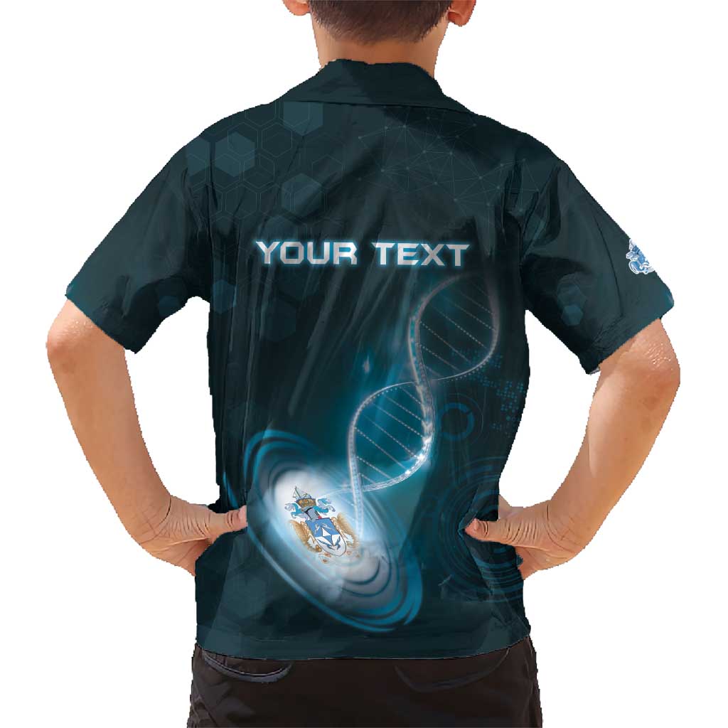 Personalized Tristan Da Cunha Is In My DNA Kid Hawaiian Shirt - Wonder Print Shop