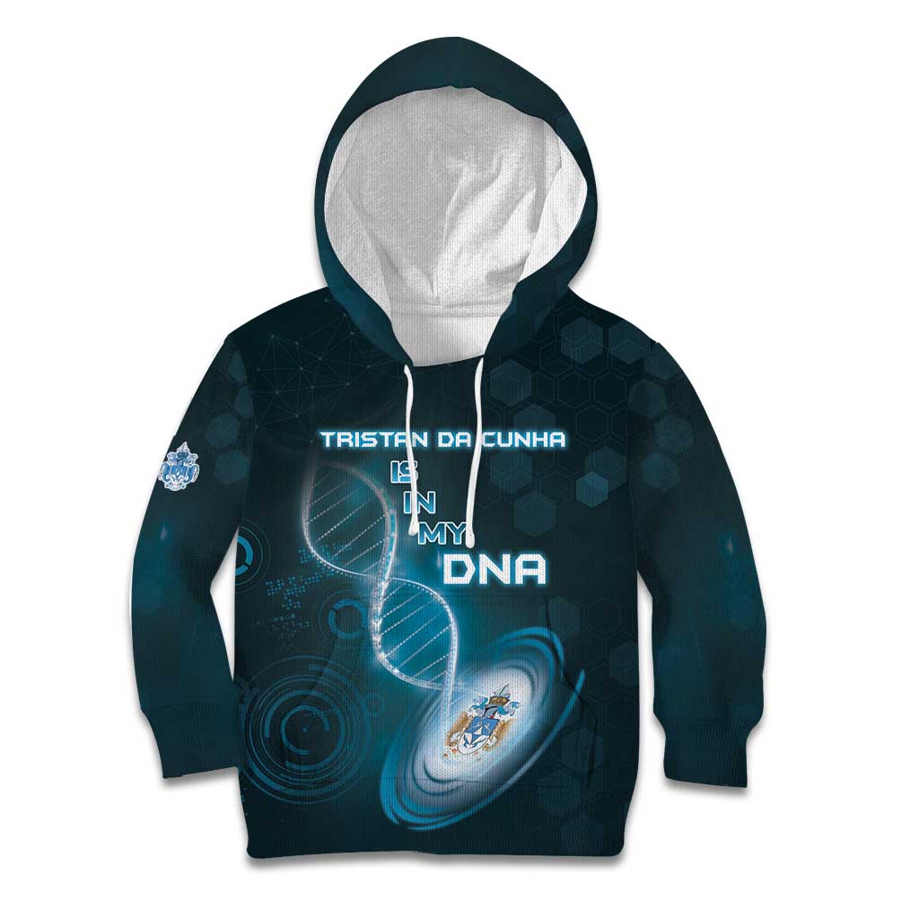 Personalized Tristan Da Cunha Is In My DNA Kid Hoodie - Wonder Print Shop