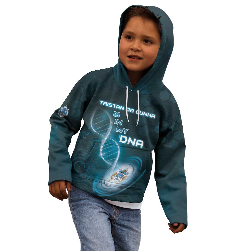 Personalized Tristan Da Cunha Is In My DNA Kid Hoodie - Wonder Print Shop