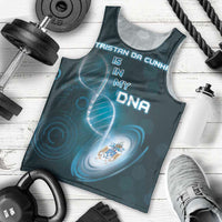 Personalized Tristan Da Cunha Is In My DNA Men Tank Top - Wonder Print Shop