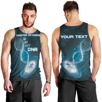 Personalized Tristan Da Cunha Is In My DNA Men Tank Top - Wonder Print Shop