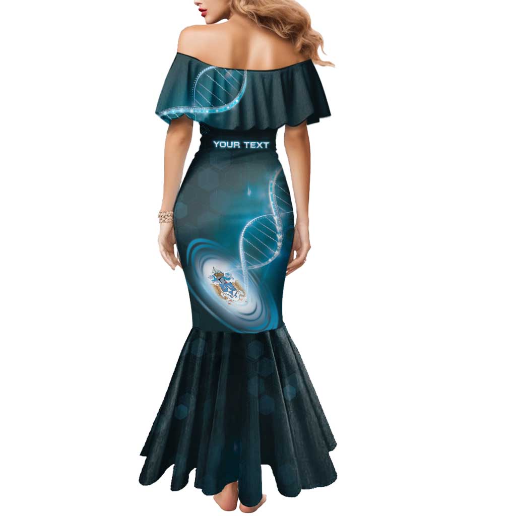 Personalized Tristan Da Cunha Is In My DNA Mermaid Dress - Wonder Print Shop