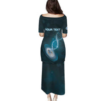 Personalized Tristan Da Cunha Is In My DNA Puletasi - Wonder Print Shop