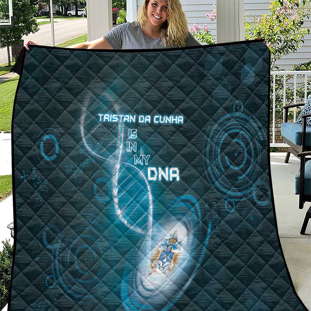 Tristan Da Cunha Is In My DNA Quilt - Wonder Print Shop