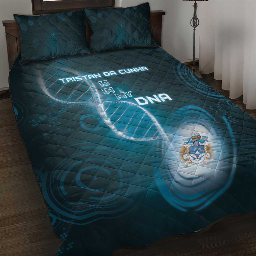 Tristan Da Cunha Is In My DNA Quilt Bed Set - Wonder Print Shop