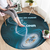 Tristan Da Cunha Is In My DNA Round Carpet - Wonder Print Shop