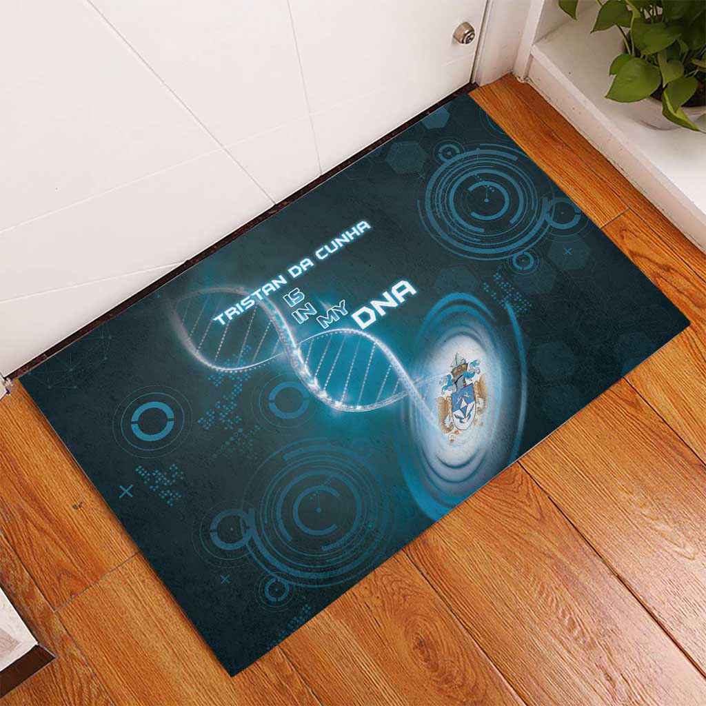 Tristan Da Cunha Is In My DNA Rubber Doormat - Wonder Print Shop