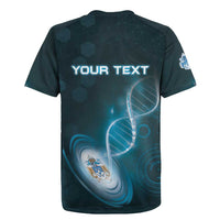 Personalized Tristan Da Cunha Is In My DNA Rugby Jersey - Wonder Print Shop