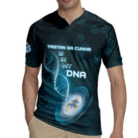 Personalized Tristan Da Cunha Is In My DNA Rugby Jersey - Wonder Print Shop